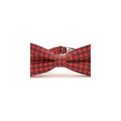 Mucha Kratka z Pazurem. Białe krawaty i muchy Edyta kleist, w kratkę, z tkaniny, eleganckie. Za 99.00 zł.