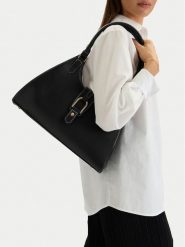 Beverly Hills Polo Club Torebka CEO-BHPC-C-012-09 Czarny. Czarne torebki do ręki damskie Beverly Hills Polo Club, bez wzorów, z materiału, bez dodatków. Za 249.99 zł.