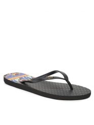 Roxy Japonki ARJL100950 Czarny. Czarne klapki damskie Roxy, bez wzorów, z syntetyku, bez obcasa. Za 59.99 zł.