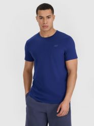 4F T-shirt regular gładki męski (2-pack) - multikolor XL. Koszulki sportowe męskie 4f, m, bez wzorów, z bawełny, klasyczne, bez kołnierzyka. Za 89.99 zł.