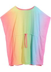Sukienka tunikowa oversize. Czerwone sukienki dla dziewczynek bonprix, z aplikacjami, eleganckie, bez ramiączek. Za 64.99 zł.
