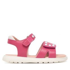 Sandały Agatha Ruiz de la Prada. Czerwone sandały dziewczęce Agatha Ruiz de la Prada, bez zapięcia. Za 239.99 zł.