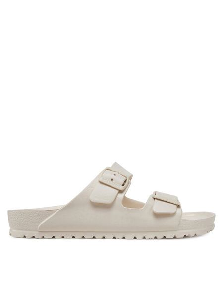 Birkenstock Klapki Arizona Eva 1027305 Biały. Białe klapki męskie Birkenstock, z syntetyku. Za 249.99 zł.