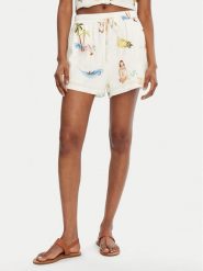 Seafolly Szorty materiałowe Isla Palm 55401-SH Écru Regular Fit. Szorty damskie Seafolly, xl, bez wzorów, z materiału. Za 309.99 zł.