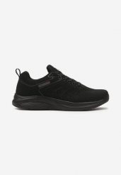 Czarne Płaskie Klasyczne Buty Sportowe ze Sznurowaniem Clarilla. Czarne buty sportowe męskie Born2be, z jeansu, bez zapięcia. Za 109.99 zł.