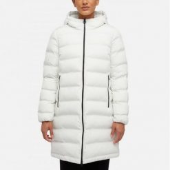 Kurtka GEOX W SPHERICA Biały. Białe kurtki męskie Geox, m, bez wzorów, z tkaniny, bez kaptura. Za 628.99 zł.