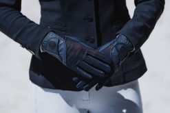 Letnie rękawiczki jeździeckie JD ATTACK Dominique. Niebieskie rękawiczki damskie JD ATTACK, na lato, bez wzorów, z nylonu, klasyczne. Za 129.00 zł.
