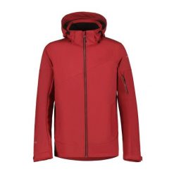 Kurtka turystyczna Icepeak Barmstedt. Czerwone kurtki męskie Icepeak, s, bez wzorów, z materiału, bez kaptura. Za 387.50 zł.
