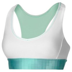 Biustonosz dla kobiet Mizuno. Białe obuwie sportowe damskie Mizuno, bez wzorów, na fitness i siłownię. W wyprzedaży za 151.40 zł.