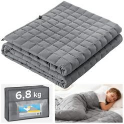 Kołdra Obciążeniowa Koc Sensoryczny dla dzieci i dorosłych 6,8kg 150x200cm. Kocyki dla dzieci REBEL ACTIVE, z materiału. Za 119.00 zł.