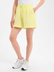 Marie Lund Szorty Kobiety Bawełna (100%) żółty, 36. Żółte szorty damskie Marie Lund, na lato, bez wzorów, z bawełny. Za 179.95 zł.