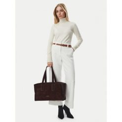 Torebka MICHAEL Michael Kors. Brązowe torebki do ręki damskie MICHAEL Michael Kors, bez wzorów, bez dodatków. Za 1,759.00 zł.