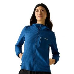 Damska Bluza Polarowa Kemilia. Zielone bluzy damskie Regatta, na zimę, m, bez wzorów, z elastanu, z kapturem. Za 223.99 zł.