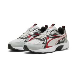 Sneakersy unisex Milenio Tech PUMA. Czerwone obuwie sportowe damskie Puma, bez wzorów. Za 329.00 zł.