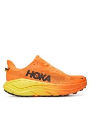 Hoka Buty do biegania Challenger 8 1168716 Pomarańczowy. Brązowe buty sportowe męskie HOKA, z materiału, bez zapięcia, do biegania. Za 719.99 zł.