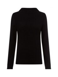 Marc O'Polo Sweter Kobiety Bawełna czarny, L. Czarne swetry damskie Marc O'Polo, l, bez wzorów, z bawełny, eleganckie, bez kołnierzyka, bez ramiączek, bez kaptura. Za 379.95 zł.