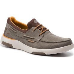 Półbuty SKECHERS - Garmo 65896/BRN Brown. Półbuty na co dzień męskie marki Skechers. Za 299.99 zł.