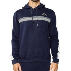 Bluza Męska Kappa Imagin Man. Białe bluzy męskie Kappa, m, bez wzorów, z bawełny, z kapturem. Za 225.45 zł.
