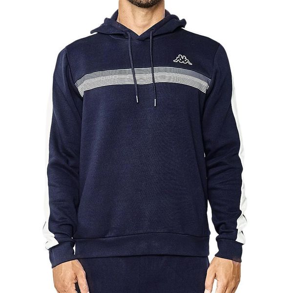 Bluza Męska Kappa Imagin Man. Białe bluzy męskie Kappa, m, bez wzorów, z bawełny, z kapturem. Za 225.45 zł.