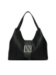 Armani Exchange Torebka XW003002 AF11902 UC001 Czarny. Czarne torebki do ręki damskie Armani Exchange, bez wzorów, ze skóry, bez dodatków. Za 779.99 zł.