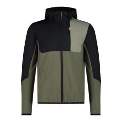 Bluza męska turystyczna CMP 34G1667. Zielone bluzy męskie CMP, l, bez wzorów, bez kaptura. Za 382.50 zł.