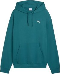 Puma Bluza męska Puma ESS Elevated Relaxed Hoodie zielona 692019 41 XL. Zielone bluzy męskie Puma, m, bez wzorów, bez kaptura. Za 290.51 zł.
