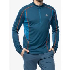 Koszulka longsleeve męska Mountain Equipment Ignis LS Zip Tee. Zielone bluzki z długim rękawem męskie MOUNTAIN EQUIPMENT, m, bez wzorów, bez kołnierzyka. Za 233.99 zł.