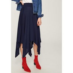 Spódnica midi - Granatowy. Spódnice damskie marki Reserved. W wyprzedaży za 49.99 zł.