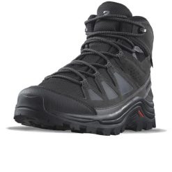 Buty trekkingowe męskie Salomon Quest Rove Gtx. Czarne trekkingi męskie Salomon, za kostkę, trekkingowe. Za 653.00 zł.