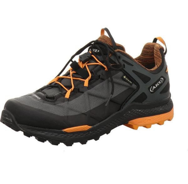 Buty trekkingowe męskie AKU Rocket Dfs GTX. Brązowe trekkingi męskie Aku, trekkingowe, gore-tex. Za 816.70 zł.
