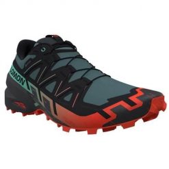 Buty do biegania męskie Salomon Speedcross 6 Gtx. Niebieskie buty sportowe męskie Salomon, z materiału, bez zapięcia, do biegania, salomon speedcross. Za 694.00 zł.