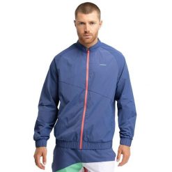 Męska kurtka do gry w padla sport.padel Siroko Backspin Blue. Niebieskie kurtki męskie SIROKO, m, bez wzorów, sportowe, bez kaptura. Za 295.00 zł.