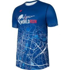 Koszulka męska Wings for Life TSMF302WFR - biały. Koszulki sportowe męskie marki 4f. Za 99.90 zł.