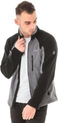 Hi-Tec Polar męski Ebony Melange/Black r. XL. Czarne bluzy męskie Hi-tec, m, bez wzorów, z polaru, bez kaptura. Za 153.57 zł.