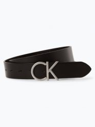 Calvin Klein pasek skórzany Kobiety skóra czarny, 85. Czarne paski damskie Calvin Klein, bez wzorów, ze skóry. Za 259.95 zł.