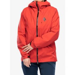 Kurtka z membraną damska Black Diamond Highline Stretch Shell. Fioletowe kurtki damskie Black Diamond, bez wzorów, bez kaptura. Za 1,133.99 zł.