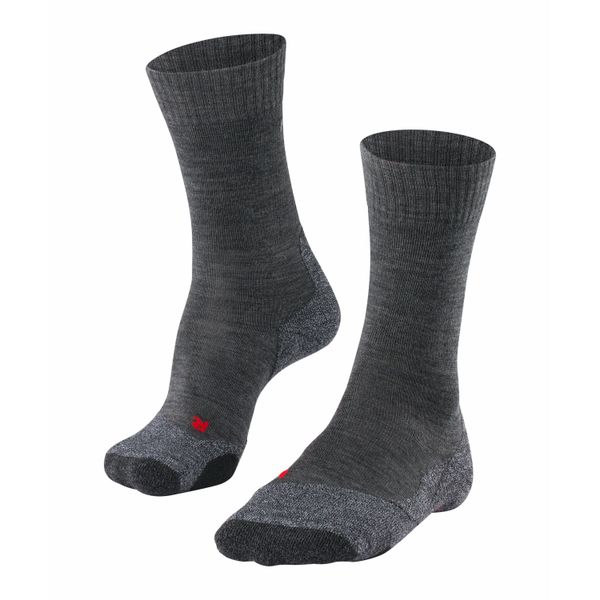 Skarpetki damskie Falke TK2. Czarne skarpety damskie Falke, bez wzorów, z elastanu. Za 129.30 zł.