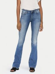 ONLY Jeansy Blush 15245444 Niebieski Flare Fit. Niebieskie jeansy damskie Only. Za 229.99 zł.