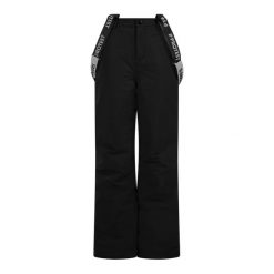 Dziewczęce spodnie narciarskie Protest Whisper. Czarne buty zimowe dziewczęce Protest, bez wzorów, bez zapięcia. Za 315.50 zł.
