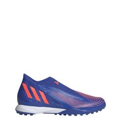 Buty piłkarskie adidas Predator Edge.3 LL TF. Czarne obuwie sportowe damskie Adidas, bez wzorów, do piłki nożnej. Za 331.00 zł.