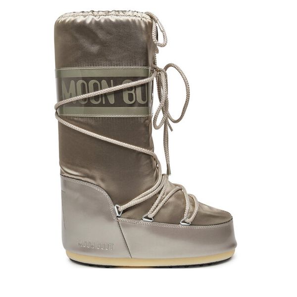 Śniegowce Moon Boot. Żółte śniegowce i trapery damskie Moon Boot. Za 689.99 zł.