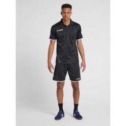 Koszulka HUMMEL AUTHENTIC FUNCTIONAL POLO. Białe buty sportowe męskie Hummel, s, bez wzorów, bez kołnierzyka, bez ramiączek, do piłki nożnej. Za 134.00 zł.