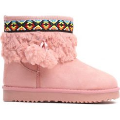 Różowe Śniegowce Alps. Buty zimowe dziewczęce marki Born2be. Za 59.99 zł.