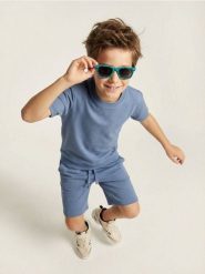 Okulary przeciwsłoneczne z nadrukiem dinozaurów - wielobarwny. Okulary przeciwsłoneczne dla dzieci Sinsay. Za 9.99 zł.