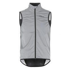 Kamizelka Craft Adv Essence. Czarne kurtki sportowe męskie Craft, bez wzorów, rowerowe. Za 352.50 zł.