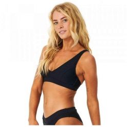 Top bikini Rip Curl 0BMWSW-90 dla kobiet. Czarne bikini damskie Rip Curl, xl, bez wzorów. Za 180.35 zł.