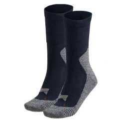 Skarpety turystyczne unisex - Multi granatowy - 2 pary. Niebieskie skarpety damskie XTREME, bez wzorów, z elastanu. Za 134.79 zł.