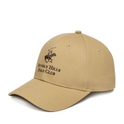 Czapka z daszkiem Beverly Hills Polo Club. Brązowe czapki i kapelusze damskie Beverly Hills Polo Club, bez wzorów. Za 79.99 zł.