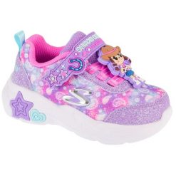 Buty sportowe Sneakersy dziewczęce, Skechers Snuggle Sneaks - Skech Squad. Czerwone buty sportowe dziewczęce Skechers, bez wzorów, bez zapięcia, trekkingowe. Za 199.99 zł.