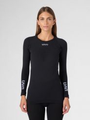 Energyon Base Layer Top. Czarne bielizna termoaktywna damska UYN, xs, bez wzorów, z materiału, bez ramiączek. Za 217.90 zł.